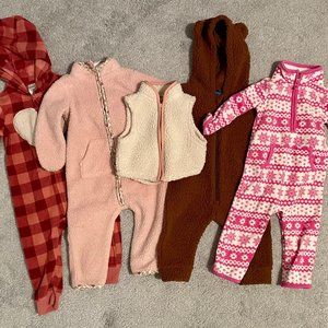 Baby Girl Clothing Bundle, 6-12M